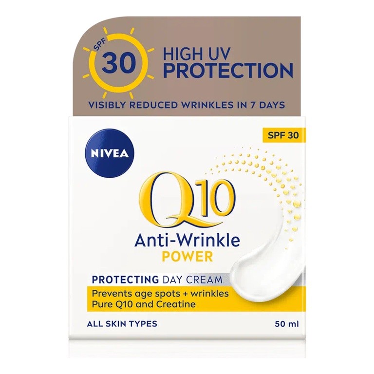 Nivea Q10 Power - Anti-Wrinkle plus Firming, Age Spot Day Cream - Certified from Nivea