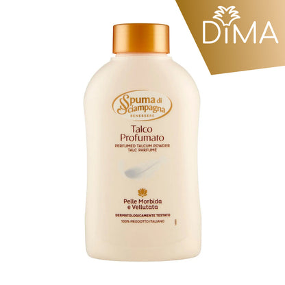 Spuma di Sciampagna - Perfumed Talc - Certified from Italy