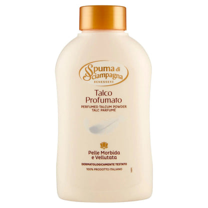Spuma di Sciampagna - Perfumed Talc - Certified from Italy