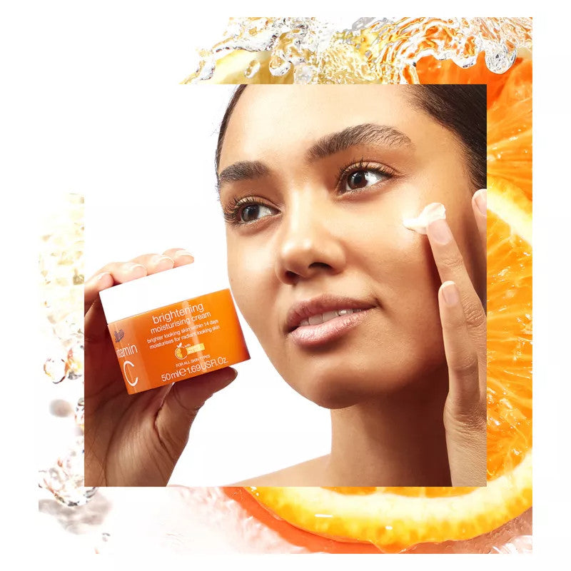 Vitamin C Brightening Moisturising Cream - 50ml - Certified from Boots UK