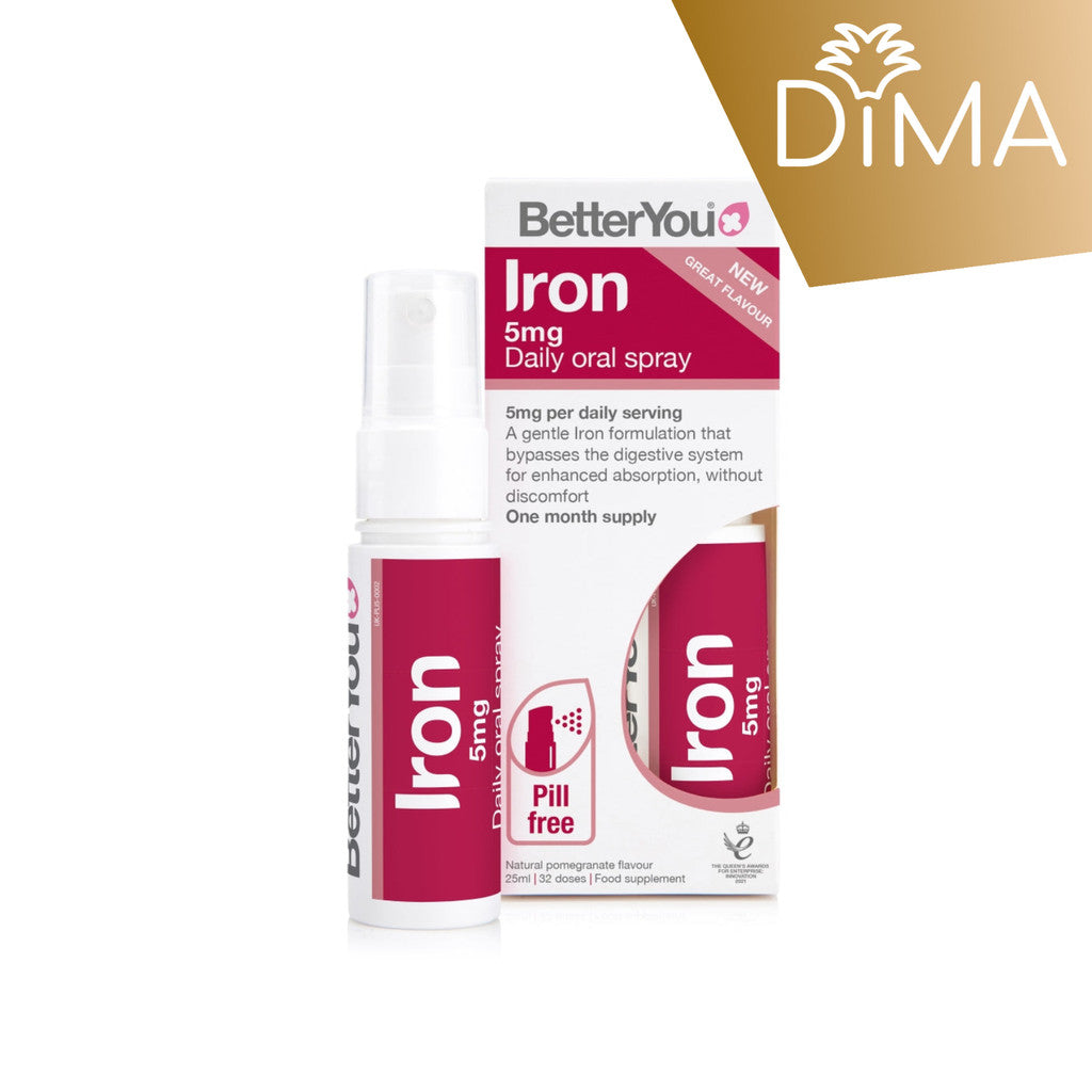 Iron 5 Oral Spray - 5mg - Certified from BetterYou