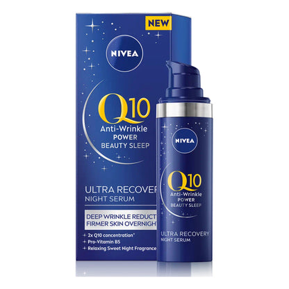 Q10 Anti-Wrinkle Power Ultra Recovery - Night Serum - Certified from Nivea