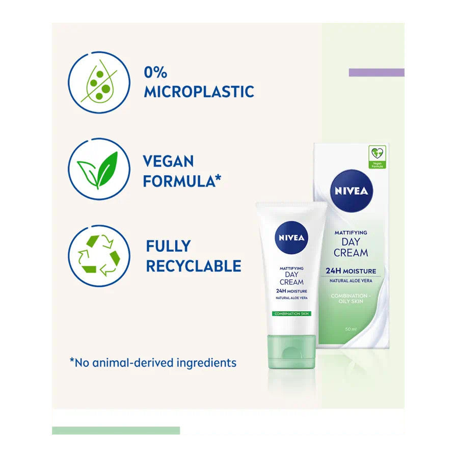 Nivea Mattifying Day Cream - 50ml - Certified from Nivea Uk