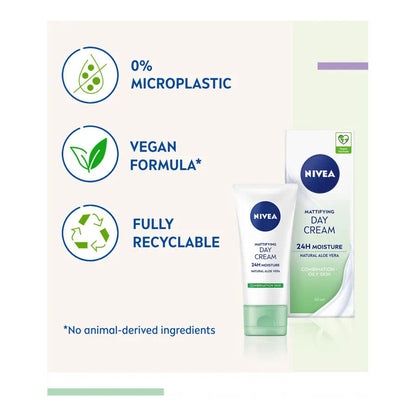 Nivea Mattifying Day Cream - 50ml - Certified from Nivea Uk