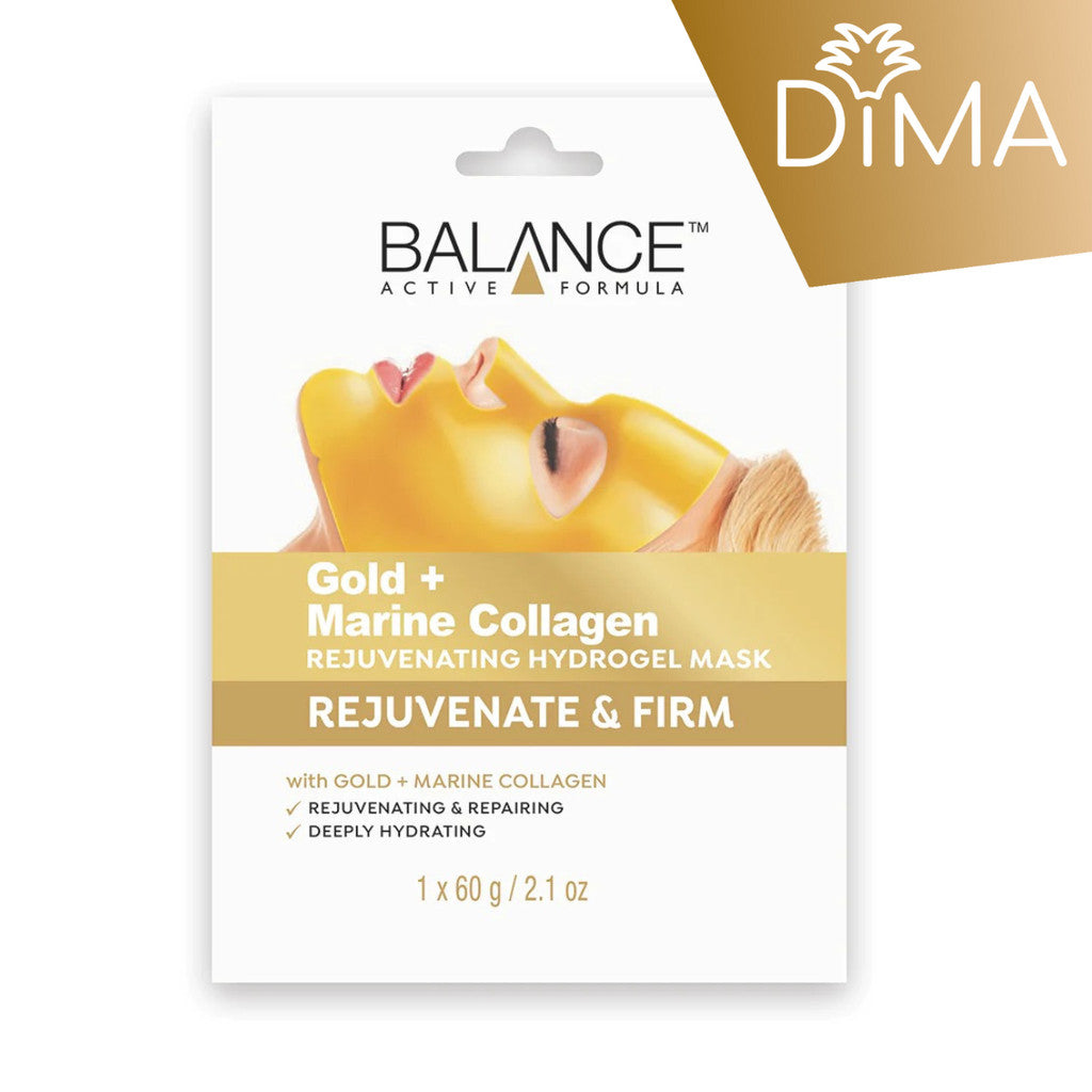 Gold Marine Collagen Rejuvenating Hydrogel mask - Rejuvenate & Firm - Certified from Uk