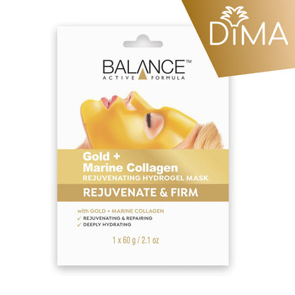 Gold Marine Collagen Rejuvenating Hydrogel mask - Rejuvenate & Firm - Certified from Uk