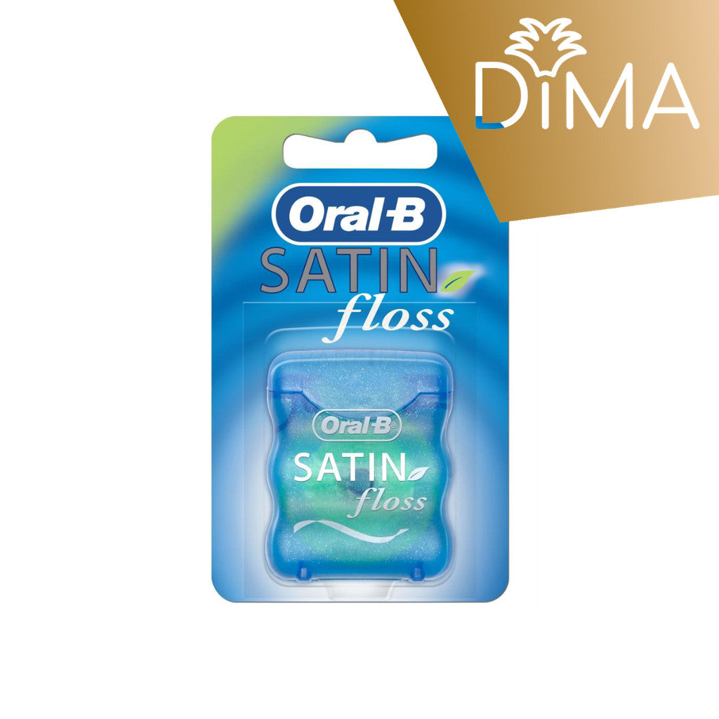 Oral-B Satin Tape Dental Floss Mint - 25m - Certified from Oral-B