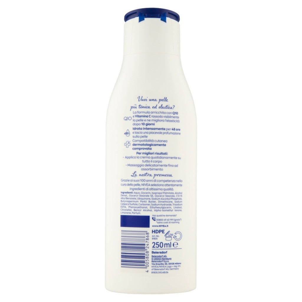 Nivea Q10 Plus + Vitamin C - Body Firming Lotion - 10 day results - Certified from Nivea