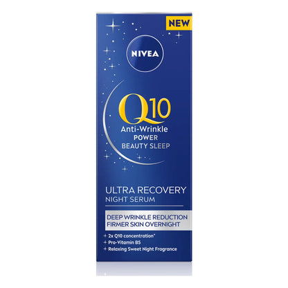 Q10 Anti-Wrinkle Power Ultra Recovery - Night Serum - Certified from Nivea