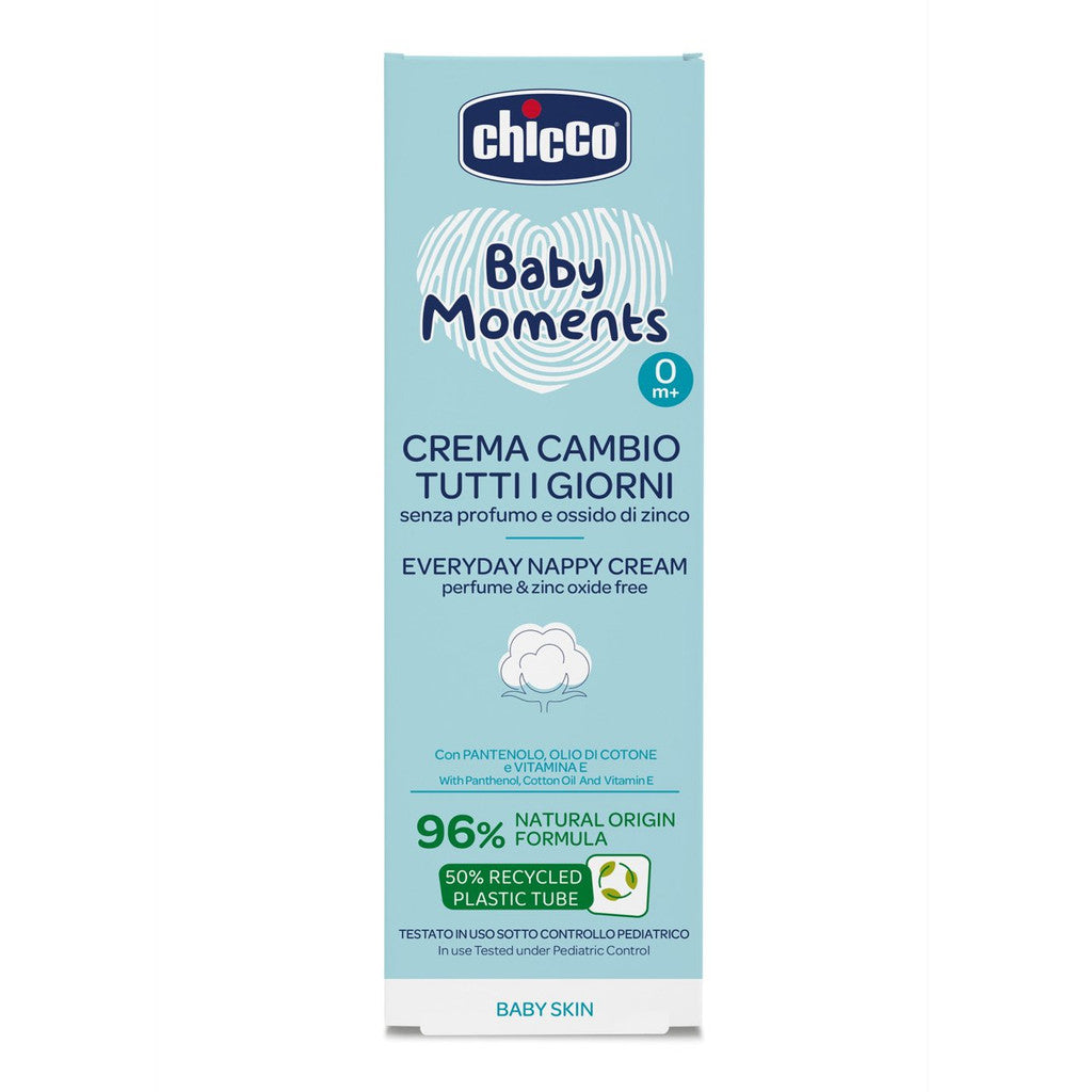 Crema per pannolini tutti i giorni Baby Moments - Everyday Diaper Cream - Certified from Chicco