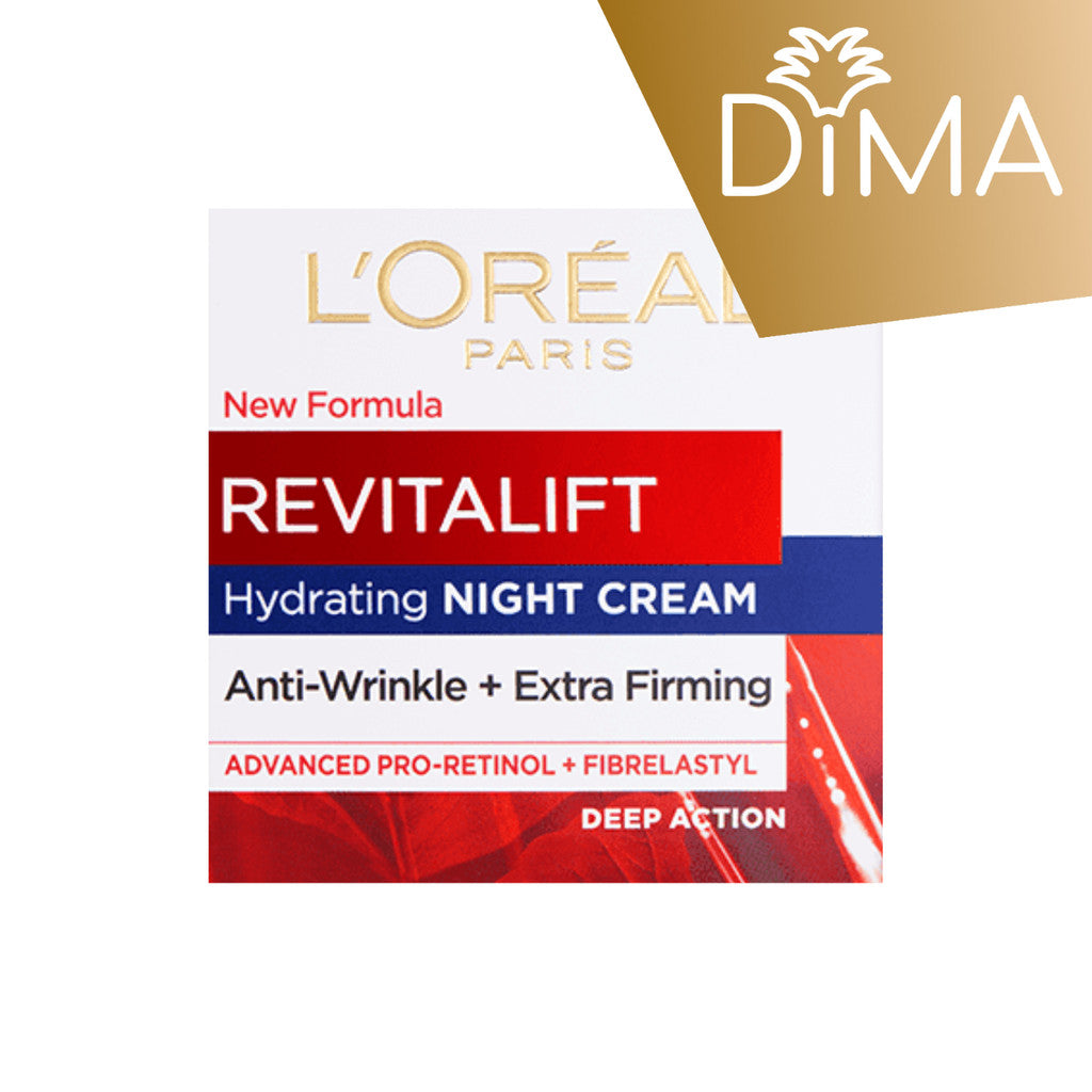 L'Oreal Revitalift - Night Cream - Anti-Wrinkle + Extra Firming - Certified from L'Oreal