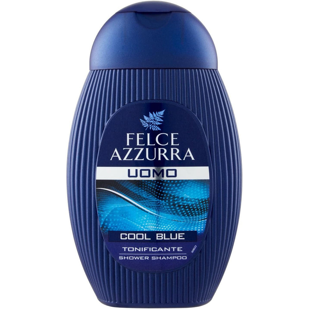 Felce Azzurra Shower Gel & Shampoo - Cool Blue -  250ml - Certified from Felce Azzurra