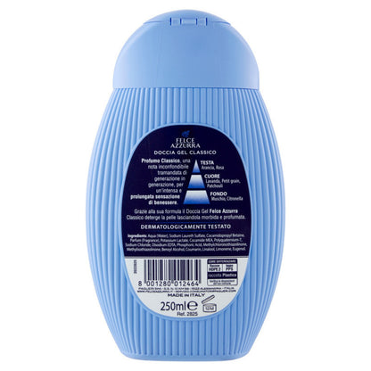 Felce Azzurra Classico Doccia Gel 250ml - Classic Shower Gel - Certified from Felce Azzurra