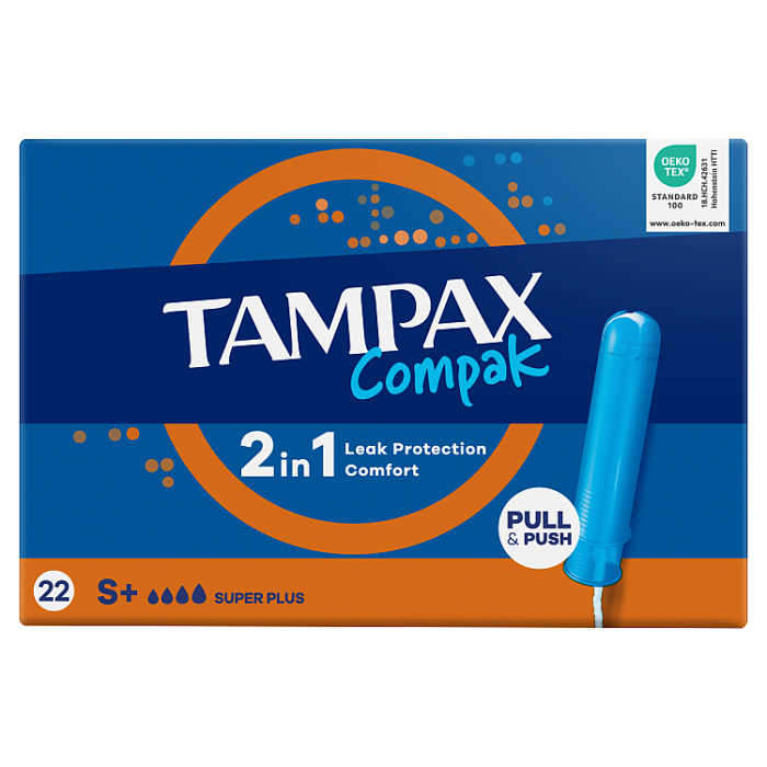 Tampax Super - Tampax Compak Super Plus - from Tampax